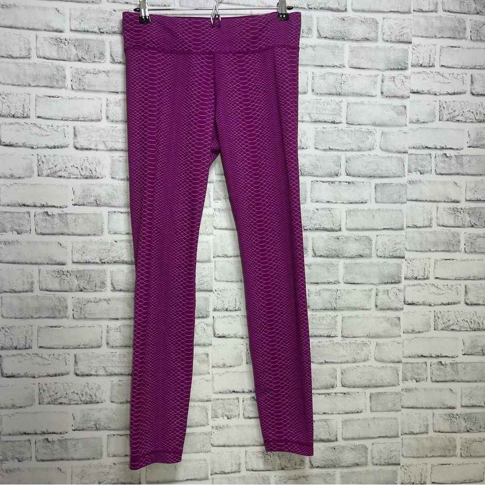 Under Armour Mermaid Fish Scale Purple Pink Leggings